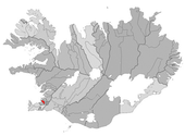 Situation de Garðabær.
