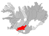 Situation de Rangárþing ytra.