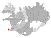 Situation de Reykjanesbær.