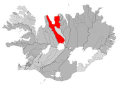Situation de Skagafjörður.