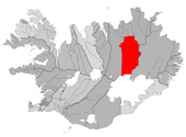 Situation de Skútustaðahreppur.