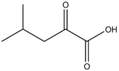 Alpha-ketoisocaproic acid.png
