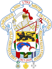 Greater Coat of Arms of Dunkerque (1919).svg