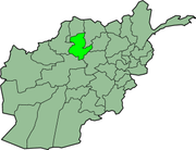Carte de l'Afghanistan mettant en évidence Sar-é Pol.