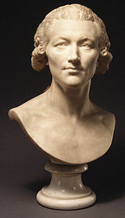 Autoportrait, vers 1785, marbre, H. 52,7 cm, New-York, Metropolitan Museum of Art.