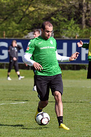 Aymen Abdennour à l'entraînement au Werder de Brême