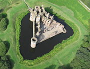 Caerlaverock Castle from the air.jpg