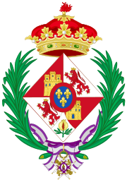 Coat of Arms of Spanish Infantas as Married Women (1700-1931).svg