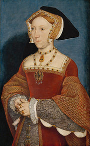 La reine Jeanne Seymour par Hans Holbein le Jeune.