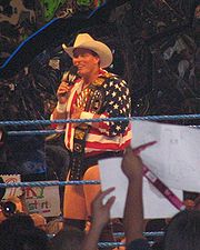 JBL lorsqu'il était WWE United States Champion en 2007