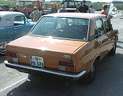 Une Fiat 132 deuxième série