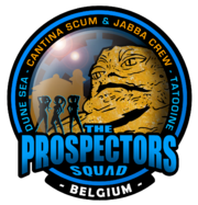 Le logo du Prospectors Squad