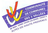 Image illustrative de l'article Communauté de communes des Trois Vallées (Alpes-de-Haute-Provence)