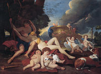 'Venus and Adonis', oil on canvas painting by Nicolas Poussin, c. 1628-29, Kimbell Art Museum.jpg