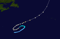 1954 Atlantic hurricane 8 track.png