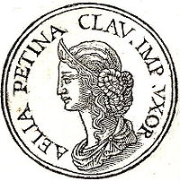 Aelia Paetina d’après le Promptuarii Iconum Insigniorum