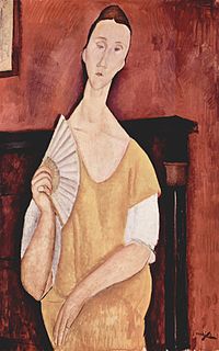 Image illustrative de l'article La Femme à l'éventail (Modigliani)