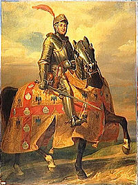 André de Montfort de Laval, seigneur de Lohéac, amiral de France (1411-1486), Éloi Firmin Féron, 1835.