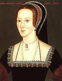 La reine Anne Boleyn.