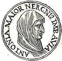 Antonia d’après Guillaume Rouillé,Promptuarii Iconum Insigniorum