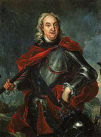 Portrait de l'amiral Apraxine par le peintre Tannauera