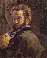 Autoportrait au chevalet - 1878