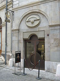 Entrée du Musée Barbier-Mueller de Genève