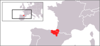 Carte du Pays basque