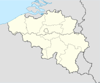 Localisation sur la carte de Belgique