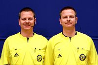 Bernd Methe und Reiner Methe, Handball-Referee (1).jpg