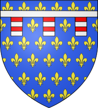 Blason Philippe de France (1336-1375) duc d'Orléans.svg