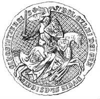 Bolesław III Rozrzutny seal 1337.PNG