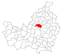 Localisation de Borşa