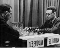 Levenfish (g) contre Botvinnik en 1937