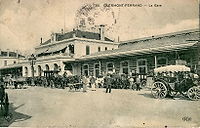 La gare de Clermont-Ferrand, au début du XXe siècle