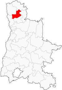 Localisation du Canton de Saint-Donat-sur-l'Herbasse