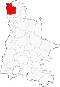 Localisation du Canton de Saint-Vallier