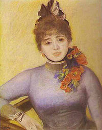 Portrait par Renoir