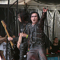 Cradle of Filth au Hellfest 2009