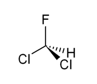 représentation du Dichlorofluorométhane