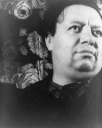 Diego Rivera en 1932.