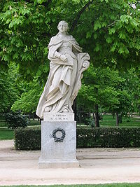 Urraque Ire de CastilleStatue de J.P. de Mena (v. 1750)Parc du Buen Retiro, Madrid