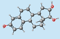 Molécule d'estriol