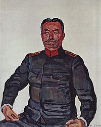 Portrait du général Ulrich Wille par le peintre Ferdinand Hodler.