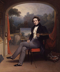 George Arnald dans son atelier1831, National Portrait Gallery, Londres