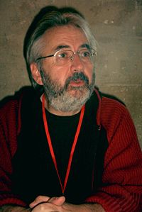 Gérard Streiff au 3e Festival du polar méditerranéen de Villeneuve-lez-Avignon, octobre 2007