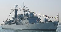 Le HMS Southampton britannique