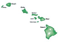 Les iles d'Hawaï