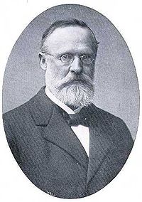 Portrait photographique du professeur Wilhelm Erb (1840-1921)
