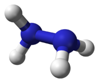 Dimensions et modèle 3D de l'hydrazine